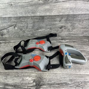 LASER CHALLENGE Team Force Ex D Rifle Gun w VEST Needs Batteries Toymax